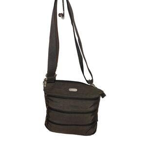 Baggallini Big Zipper RFID Travel Crossbody Bag